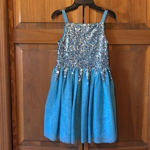 Girls Boden sequin dress size 9-10